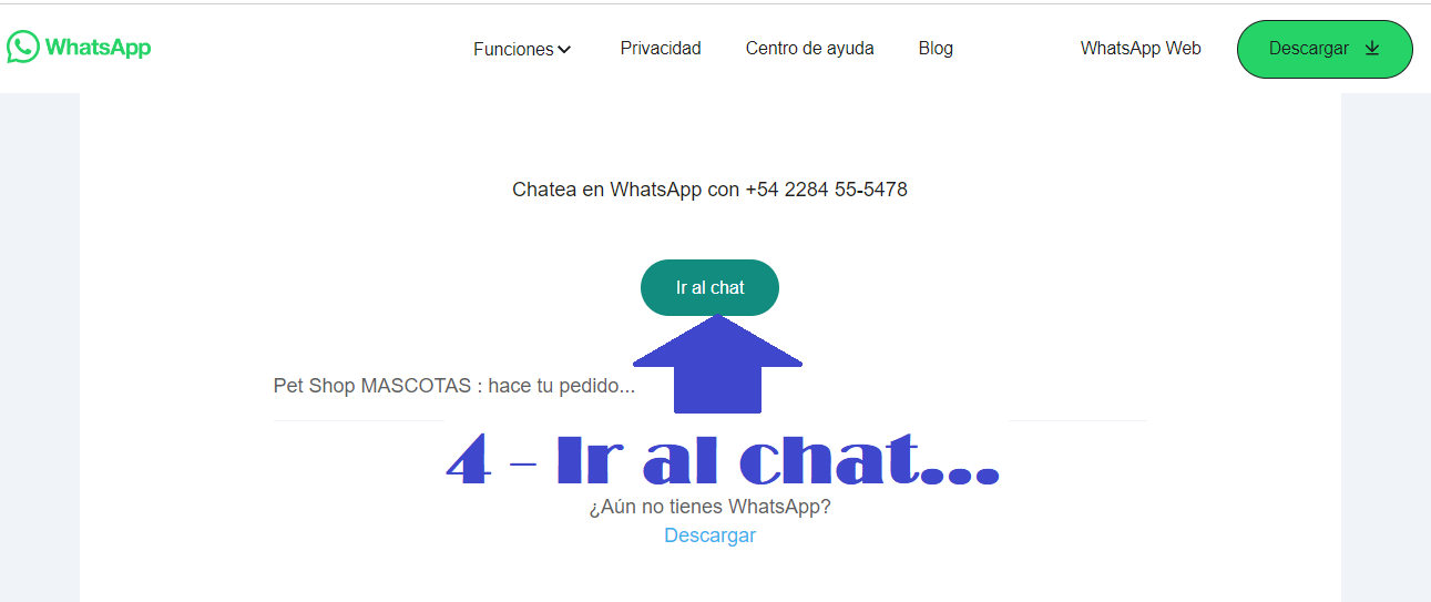 Chatea en Whatsapp con nosotros